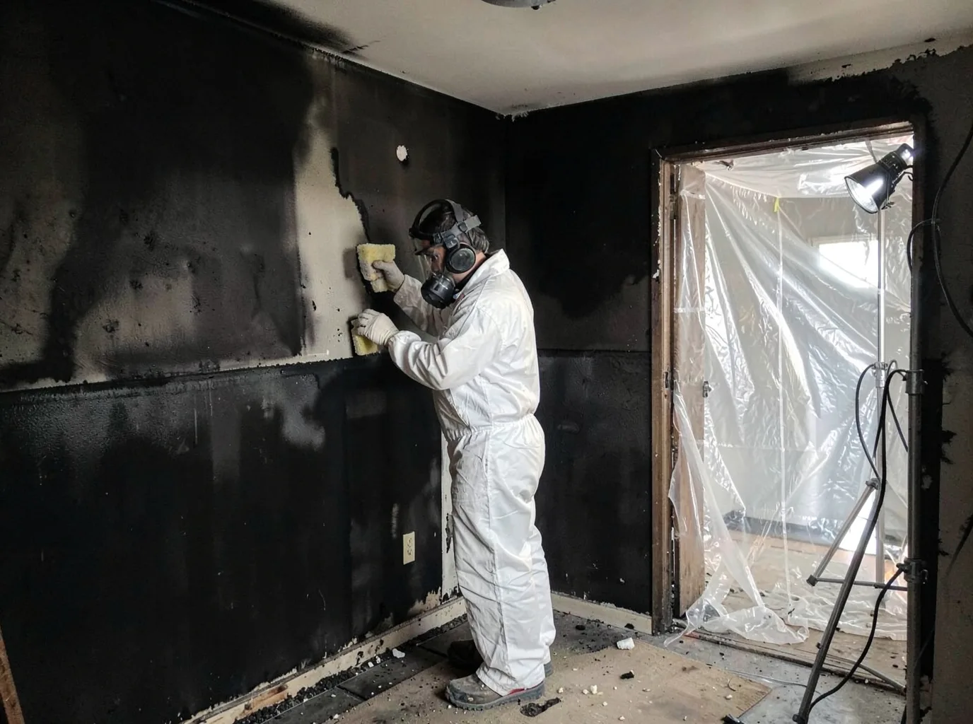 Fire Damage Restoration company in Hallieford, VA